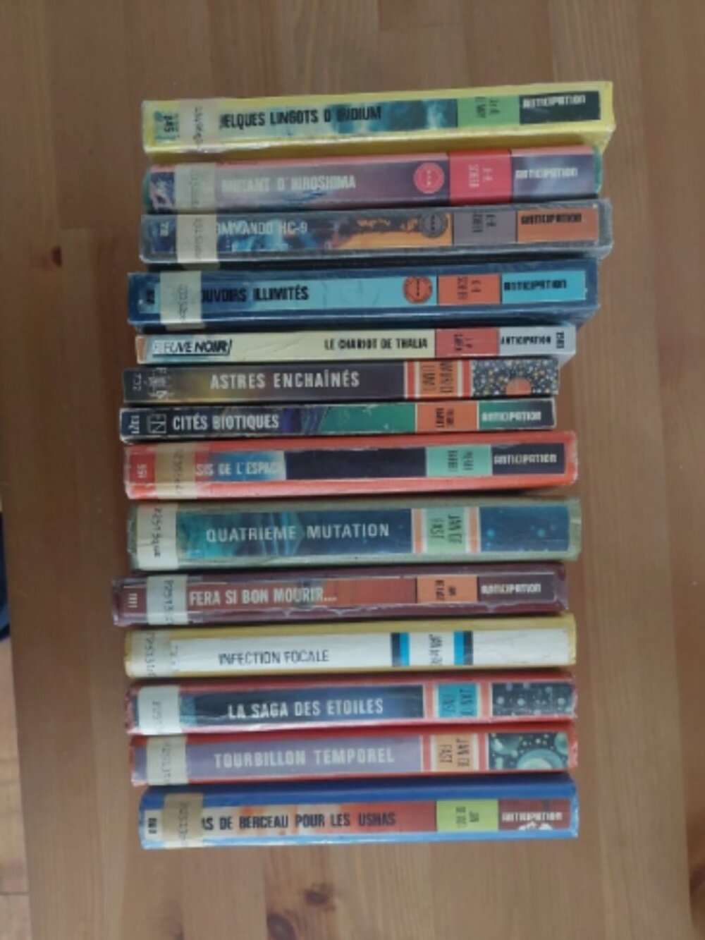 ANTICIPATION Fleuve Noir SCIENCE FICTION VTG lot de 14 livre